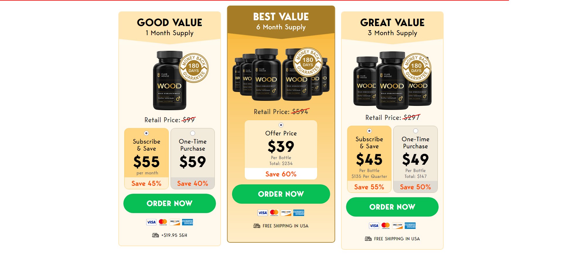 ClubHouse Wood Supplement