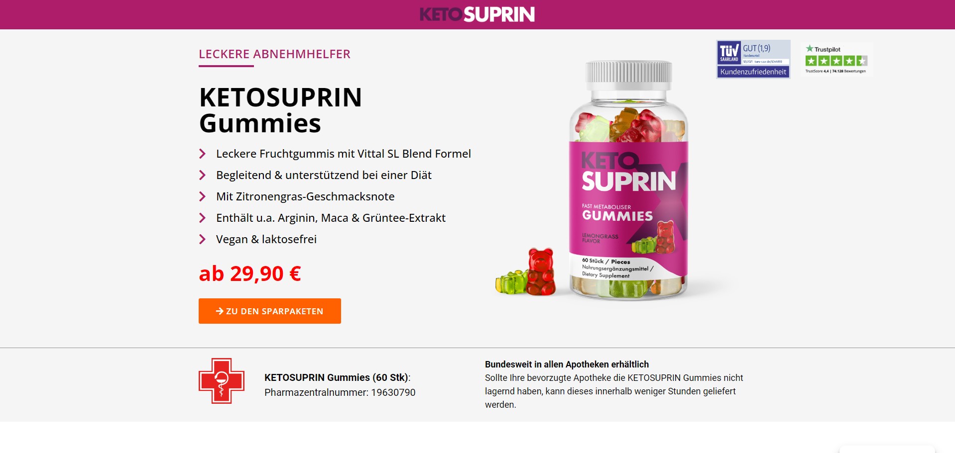 KetoSuprin Gummies