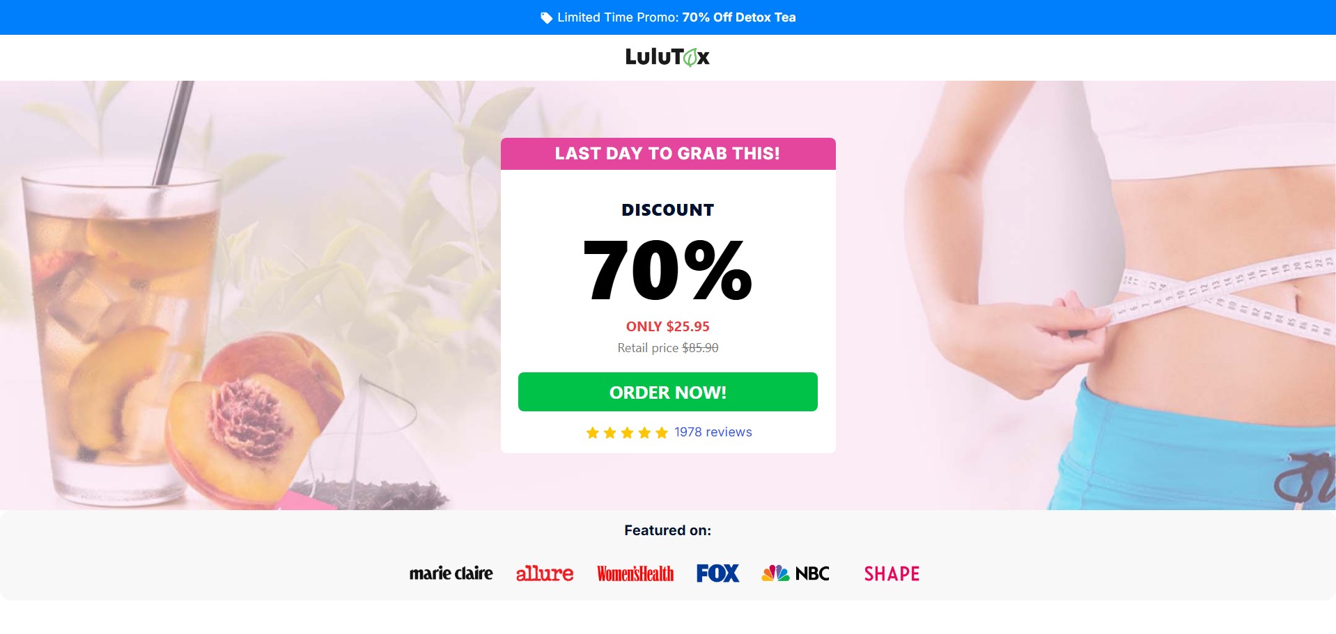 Lulutox Detox Tea