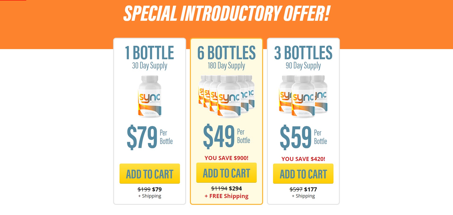 Sync - VSL - Including Checkout Event Tracking - (Nutra / Diet) - [US, FR, CA, DE, UK, AU + 186 more]